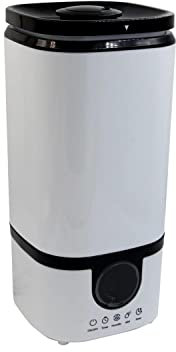 Purline Ultraschall Luftbefeuchter HYDRO 14, 4L, Schwarz, Kunststoff, Wohnzimmer, Ultraschall, Fernbedienung, Hygrostat (HYDRO 15)