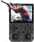 MOLVUS Consola de Juegos portátil RG353V Pantalla IPS de 3.5 Pulgadas 640 * 480, Sistema Android 11 y Linux 5G WiFi 4.2 Bluetooth Multi-Touch (16 + 64G Negro Transparente)