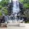 Wasser Fließende Wasserfall Naturlandschaft Fototapete, Bergstein Vlies Tapete, Wandbild Dekoration - für Study Zimmer Restaurant Cafe die Mauer 450 x 315 cm