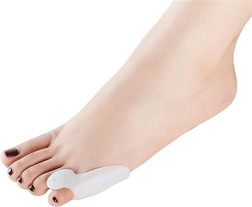 Corrector Pad Bunionette Glätteisen Trennkissen Pinky Toe Protector Shield Schmerzlinderung Spacer Splint Cover Guard 12 Pack