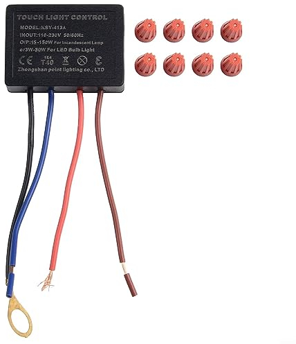 CNANRNANC 220V Touch Lichtschalter Tischlampe Dimmer Steuermodul Sensor