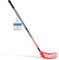 FAT PIPE Floorball Schläger Unihockey Stock 'Zack 33 Bone ORANGE' - IFF Zertifiziert (Linke Hand Oben (Rechtsauslage), Schaftlänge 87 cm (Gesamtlänge 97 cm))