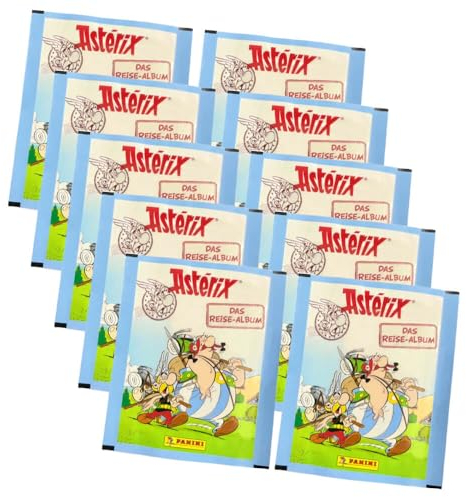 Panini Asterix Sticker - Reisealbum Sammelsticker (2023) - 10 Tüten