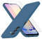 Richgle Compatible with Samsung Galaxy A25 5G Case & & [2 Pack] Tempered Glass Screen Protector, Slim Soft TPU Silicone Case Cover Shell Compatible with Samsung Galaxy A25 5G - Blue RG82696