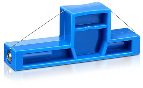 Pottery Tools Angle Clay Cutting Tool, 2.7× 1.1in Small Steel Clay Wire Cutter Bevel Flexible Pottery Wire Tool Trimming Tool Pottery Scoring Tool for Ceramic Sculpting