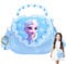 Handtasche Mädchen, Els Die Eiskönigin Geschenke, Mädchen Tasche Elsa Kindertasche, Prinzessin Wasserdicht Handtasche Klein Mit Verstellbarem Gurt Spitzenstil, Perlenhandtasche Geschenke Für Kinder