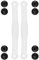 SOPROM Rivets de rechange avec sangles de talon pour sabots classiques Croc pour hommes, femmes et enfants (couleur : blanc, taille : 17.6cm)