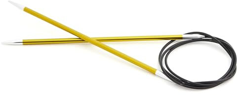 KnitPro Zing Fixed Circular Needles 9 (22.5cm) | 3.50mm