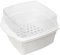 Vaporiera da cucina adatta al microonde, Vaporiera per microonde, Vaporiera portatile per microonde, Vaporiera per microonde per cottura sana, Vaporiera rapida per microonde, Vaporiera per microonde p