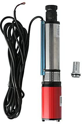 Pompe de forage profond Respicefinem DC grande capacité batterie haute levée moteur solaire en laiton turbine flottante S4 35 DC24 V pour l'alimentation en eau de puits profon