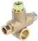 Uadme Raccordi a 3 Vie per Tubi Freni, Raccordo a T Freni, Tee Freno in Lega, con 3 Dadi Maschi Unione Corta, per M10 Tubo da 3/16 Pollic 10mm