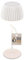 BRILONER - Riffle LED Tischlampe kabellos IP44 mit Lichtkante, Touchdimmer, Akku tauschbar, Nachttischlampe, Leselampe, LED Lampe, Akku Lampe, German Design Award Winner 2025, 14,5x36,5 cm, Weiß