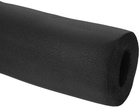 PATIKIL 1-5/16(34mm) ID x 6.6Ft Tubes En Mousse D'Isolation Pour Tuyaux, Enveloppe De Tuyau Rouleau De Rembourrage Pour Poignée HVAC Unités De Climatisation Extérieure, Noir
