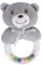HAWILLOSCH 1Pc Rattle Ring Shaker Soft Sensory for Newborns Lightweight Portable Boy Girl Months and Safe Design
