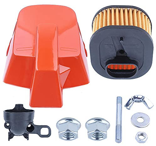 BKRZRN Coperchio Filtro Aria Adatto for Motosega 362 Special 371 372 XP XPW 503817701, 502 20 65-04, 502 20 83-02 W Pomello Adattatore di aspirazione