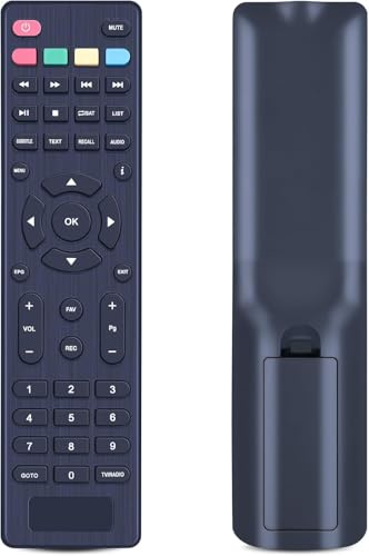GOUYESHO Nue Ersatz Fernbedienung passend für PremiumX FTA 521-B HD | FTA 520SE-B HD | FTA 221S HD Digital SAT TV-Receiver DVB-S2