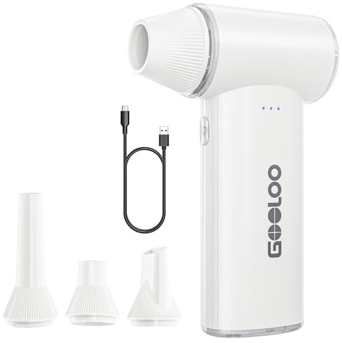 GOOLOO F3 Soufflette à Air Comprimé Électrique,Souffleur PC 150 000 tr/min