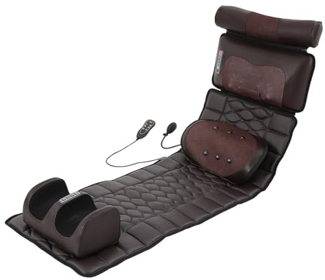 GramStudio Massagematte mit Wärmefunktion, Akupressurmatte Ganzkörpermassagematte mit 9 Intensitätsstufen, 8 Massagemodi, Timer-Funktion, Massagesitzauflage für Nacken, Schulter, Rücken, Füße