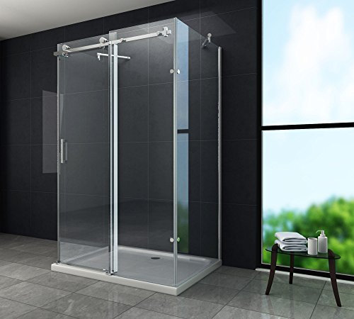 U-Duschkabine VANO 120 x 90 x 195 cm ohne Duschtasse