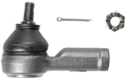 Blue Print ADC48715 Tie Rod End with castle nut and cotter pin, pack of one