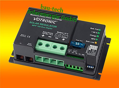 Votronic Laderegler MPPT 165 / 10A / 12V von bau-tech Solarenergie GmbH