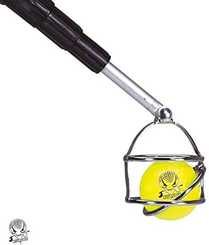 KILLAGOLF Deluxe- Golfballangel/Ballangel aus Aluminium stufenlos verstellbar von 110 cm - 450 cm
