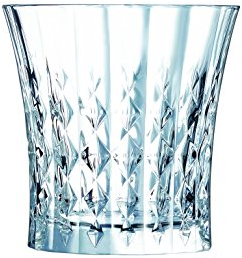 Vaso Cristal d’Arques Paris Lady Diamond Transparente Vidrio (270 ml) (Pack 6x)