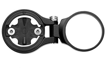 Fahrrad-Computer-Halterung, Aluminiumlegierung, Lenkervorbau-Halterung, Kilometerz?hler-Verl?ngerung fr Radfahrer und Outdoor-Sportarten (Schwarz-B)
