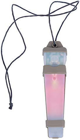 SGOYH Airsoft Tactical Helm Magic Aufkleber LED Sicherheit Notfall Identifikation Blinklicht für Outdoor Rudern Jagd Wandern Camping (Rot)