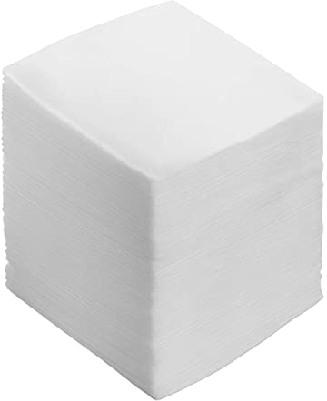 Exceart 100PCS Reinigungstücher Einweg Vliesstoff Vliestücher Putztücher Wattepads Kosmetiktücher Gesicht Hände Handy Reinigung Tragbar Zuhause Im Freien Büro Outdoor Indoor