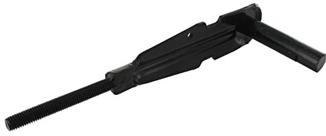 Greenstar Lever de porte droit moderne Noir Métal 564729