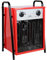 XMTECH Heizlüfter Elektroheizung 9kW 400V - Bauheizer Elektroheizer Heizstrahler Heizgeraet Heizgebläse, 3 Heizstufen