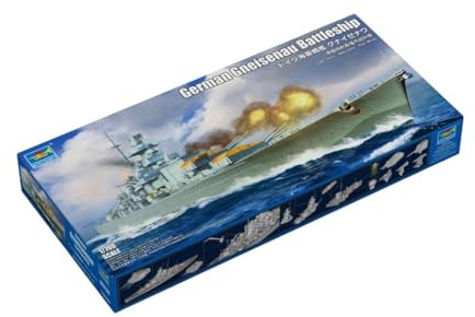 Trumpeter - 1/700 DKM Gneisenau - Plastikmodellbausatz