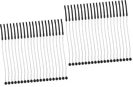 40 Stk Objektiv Abdeckung Anti-lock-seil Halter Des Kameraobjektivs Linsenabdeckungsband Foto-objektivdeckelhalter Objektivabdeckungskabel Abs Elastisches Seil Universal-