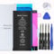 Battery Kit for iPhones Includes Waterproof Sticker, Battery Stickers, MAGNETIC Tools【12 Month Warranty】 (iPhone 12 Mini)