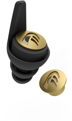 DYNAMIC ear filter -25 dB Ohrstöpsel - Gehörschutzstöpsel Elektrowerkzeugen, laute Musik, Lärmreduzierende Ohrenstöpsel, 4 Größen, Patentierte Filtertechnologie