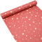 Geschenkpapierrolle, 15 m x 43 cm, rotes Kraftpapier mit Stern, recycelbare Geschenkpapierrolle für Geburtstag, Hochzeit, Valentinstag, Geschenkverpackung
