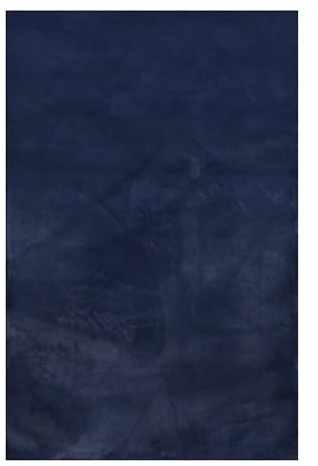 Wecon Home Alice Hochflorteppich, 80 x 150 cm, dunkelblau | moderner, sehr flauschiger Hochflor Teppich perfekt für Wohnzimmer, Schlafzimmer und mehr