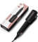 Mini Plancha Pelo Portátil, 38mm Placa más Ancha Plancha Pelo Pequeña Cabello Corto&Largo, Plancha Pelo Viaje de Cerámica con Aceite de Argán Infundida, Voltaje Universal, con Bolsa de Almacenamiento