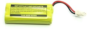 Batterie pour Combiné de Téléphone Geemarc Amplidect 295 - Ni-MH (2,4V/500mAh)