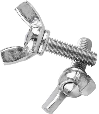 Flügel-Schmetterlingsschrauben aus Edelstahl 304, Befestigungselemente für Heim- und Bürogeräte, 5 Stück/Beutel (M5*16mm)