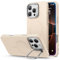 ESR for iPhone 16 Pro Max Case, Silicone Case with Stand, Compatible with MagSafe, Built-In Camera Stash Stand, Magnetic Phone Case for iPhone 16 Pro Max, Cloud Series, Light Tan