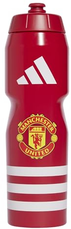 adidas Manchester United Trinkflasche (red, one size)