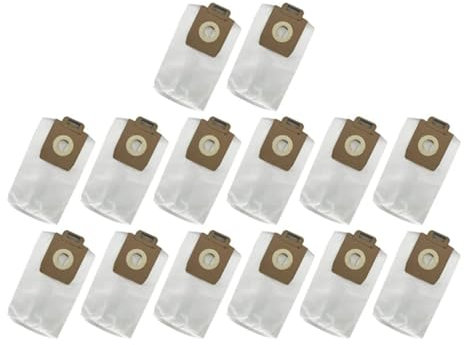 FMCUVBFR Bolsa For Polvo For Aspiradora, 14 Piezas De Repuesto, Compatible con Nilfisk, Serie Power 107407639/128389187