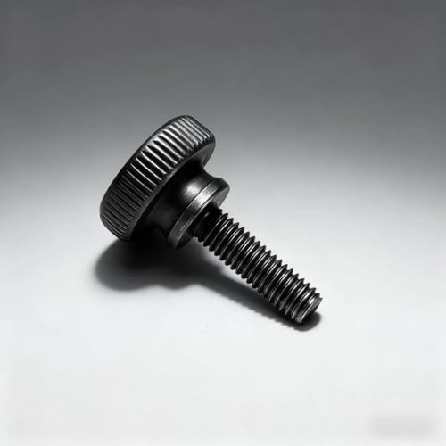 txuzong 8 Tornillos Moleteados M6 x 20 mm – Cabeza de Copa Moleteada en