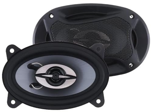 CVPX 2pcs 4 X 6 Inch 150W / 280W Car Speakers Subwoofer Car Audio Music Stereo Full Range Speakers(Model-B 280W)
