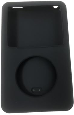 Schutzhülle für iPod Video Classic 3. Generation, 80 GB, 120 GB, 160 GB, Silikon-Gummi, weich, sturzsicher und kratzfest, Schwarz