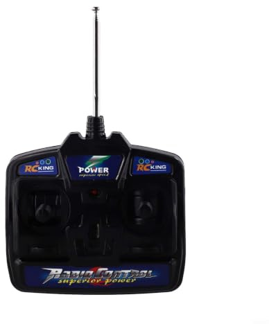 27 MHz Télécommande émetteur RC Télécommande de rechange Compatible avec les enfants Récepteur de voiture électrique Équilibrage de fréquence Nécessaire Universel pour les véhicules jouets Boîtier