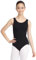 Capezio Damen Tank Leotard Gymnastikanzug, Schwarz, S