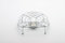 Weis Rechaud rund 1-flammig, Metall, Silber, 17.5 x 17.5 x 5.5 cm